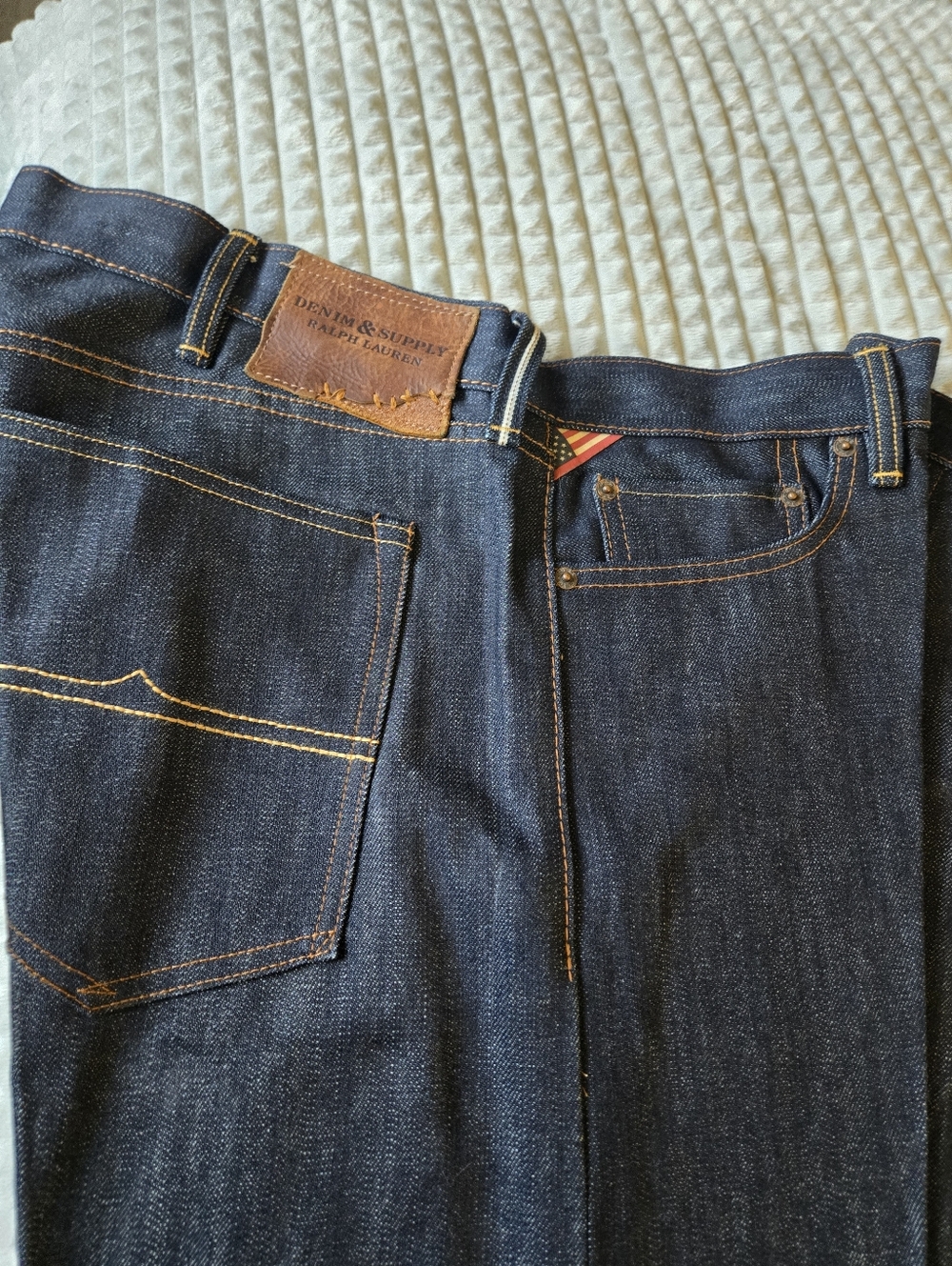 Denim & Supply Ralph Lauren Straight Leg Dark Indigo Jeans